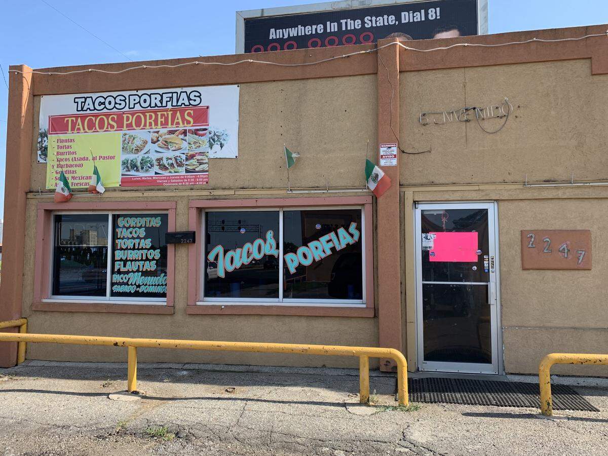 Tacos Porfias on North Broadway is moving into the Cortez space.