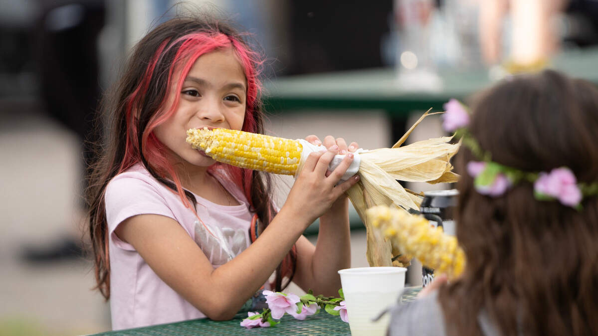 Original Corn Roast’s giant ears of corn will be a bit harder to find at this year’s Wichita Riverfest. You just have to know when and where to look.