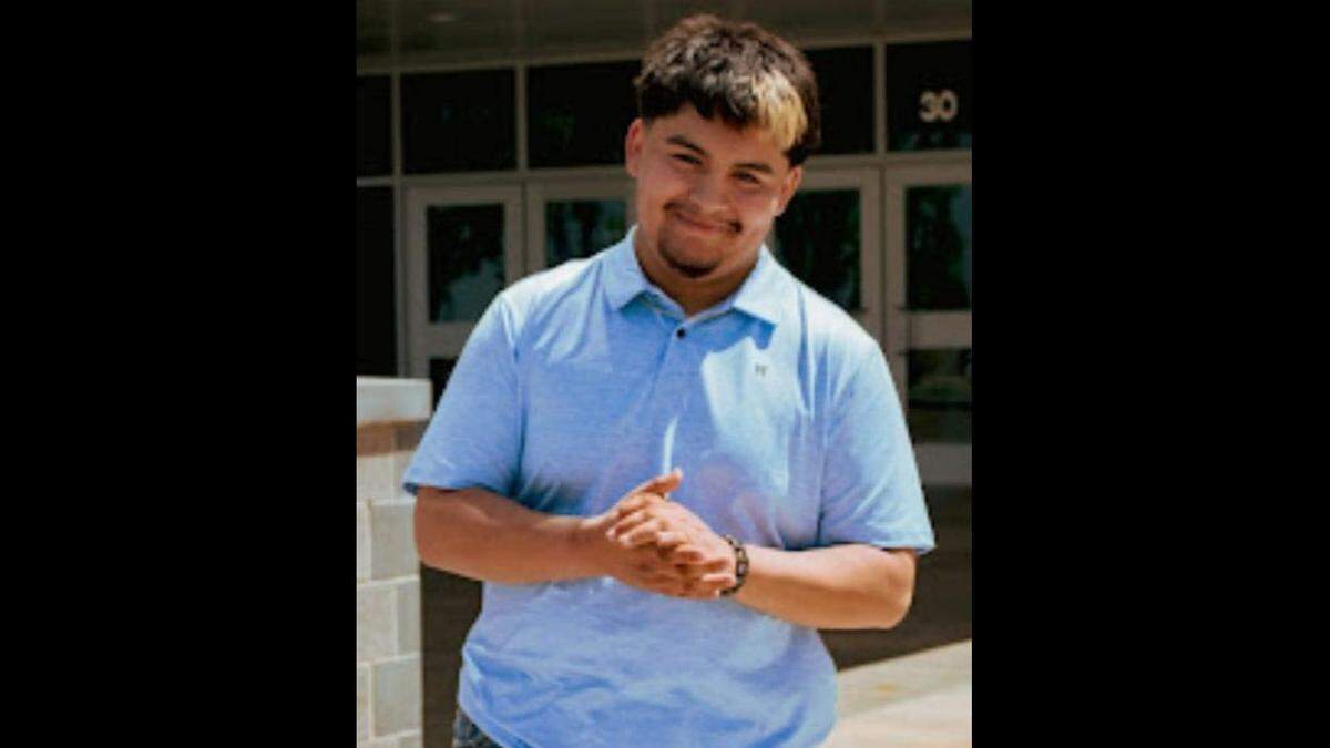 Emiliano Urbina, 19, of Garden City was injured Saturday in a home explosion. He remained hospitalized Tuesday.