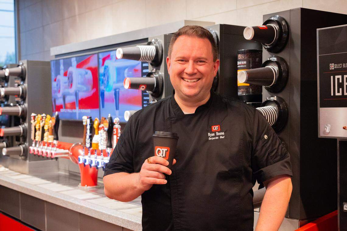 Former Wichitan Ryan Boone is a QuikTrip corporate chef who found himself becoming a coffee expert over the last several years. Now, all Wichita QuikTrips will have the resulting products by the end of this month.
