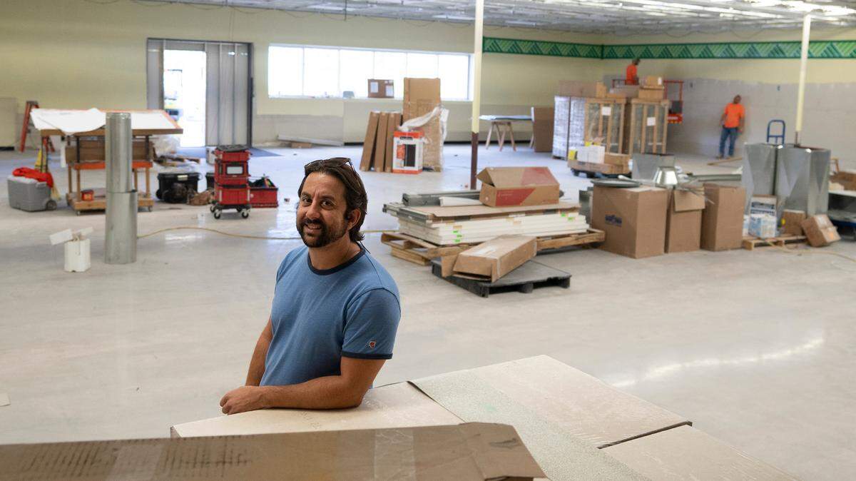 A Dollar Tree is opening at developer Hamid Bakhtiari’s building at 2404 S. George Washington Blvd. where a Save A Lot used to be. Bakhtiari wanted to open a grocery store in that spot but said he couldn’t find government help to do it.