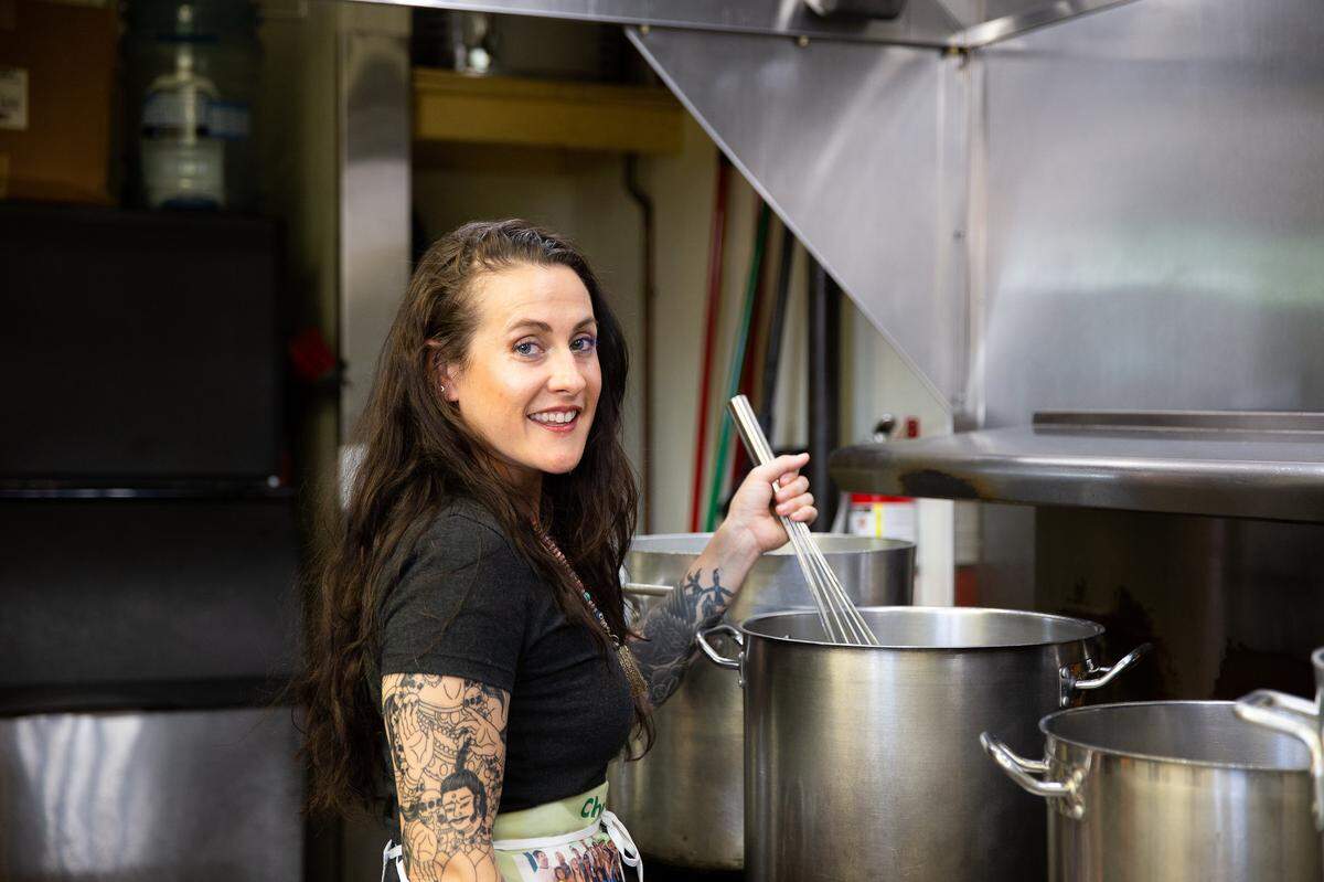 Kelly Rae Leffel of Tanya’s Soup Kitchen is about to launch an unusual expansion.