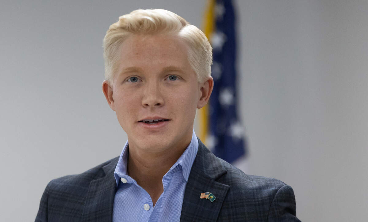 Hunter Larkin resigned as Goddard mayor last May after ethics questions were raised about his relationship with developers. Larkin was reinstalled as mayor last month after a shakeup on the Goddard City Council.
