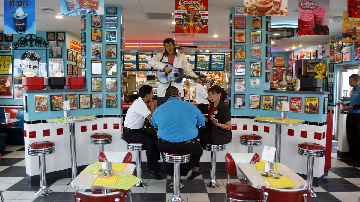 Elvis will not be invited into the building when the Spangles at 47th and Broadway reopens.