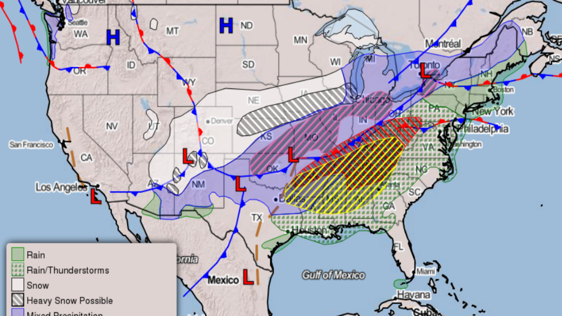 Flights delayed, canceled to and from Wichita airport as wintry weather hits Midwest