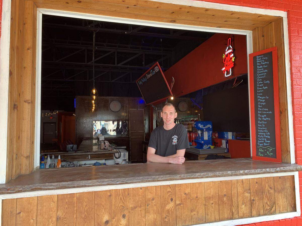 J.D. Young has closed his Funky Monkeys Shaved Ice 21+ in downtown Wichita.