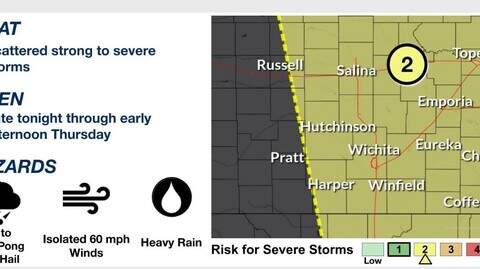 Severe weather forecast in Wichita for the next few days | Wichita Eagle