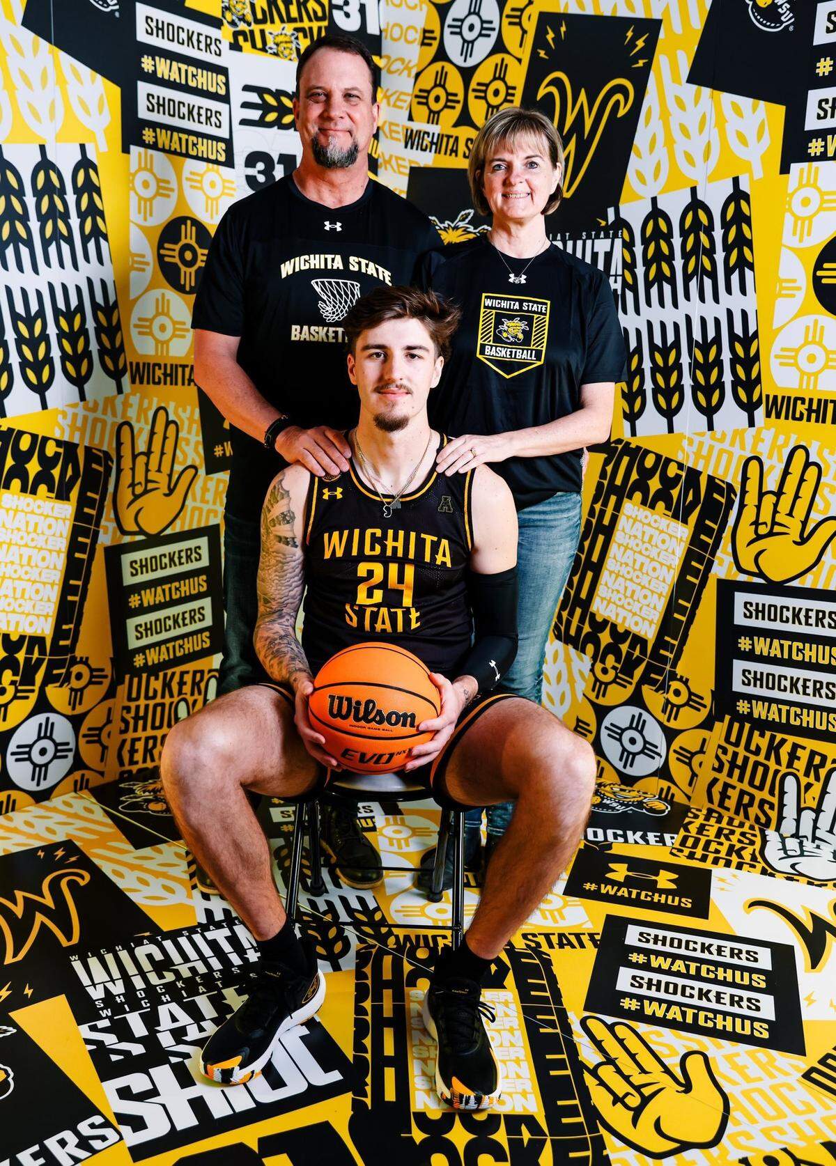 UTSA transfer Jacob Germany, a 6-foot-11 center, took an official visit with his parents to Wichita State this past weekend.