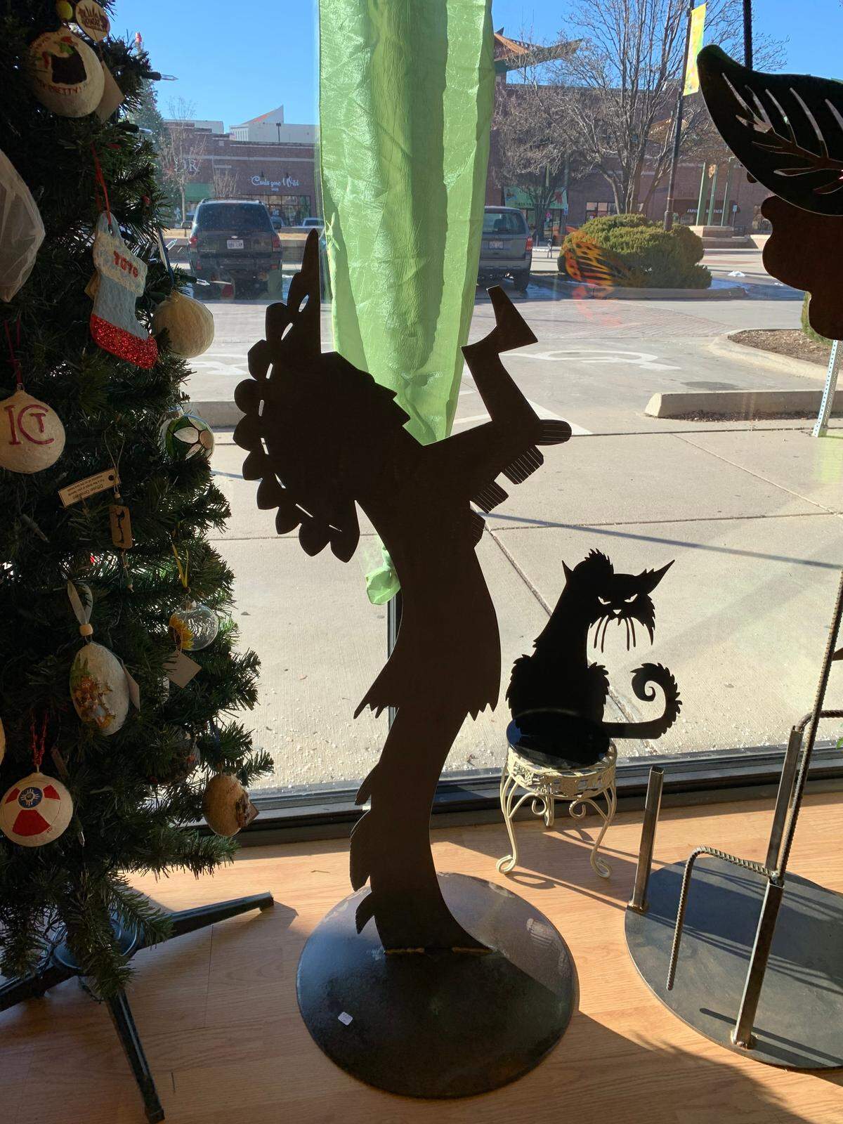 Bella Luz in Old Town Square sells many sizes of The Keeper of the Plains.