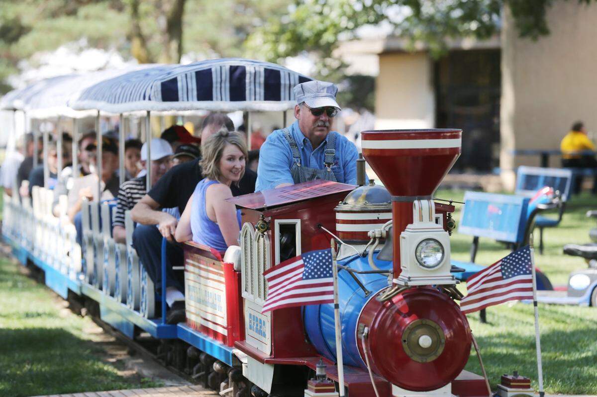 The Kansas State Fair railroad will return along with the fair on Friday.