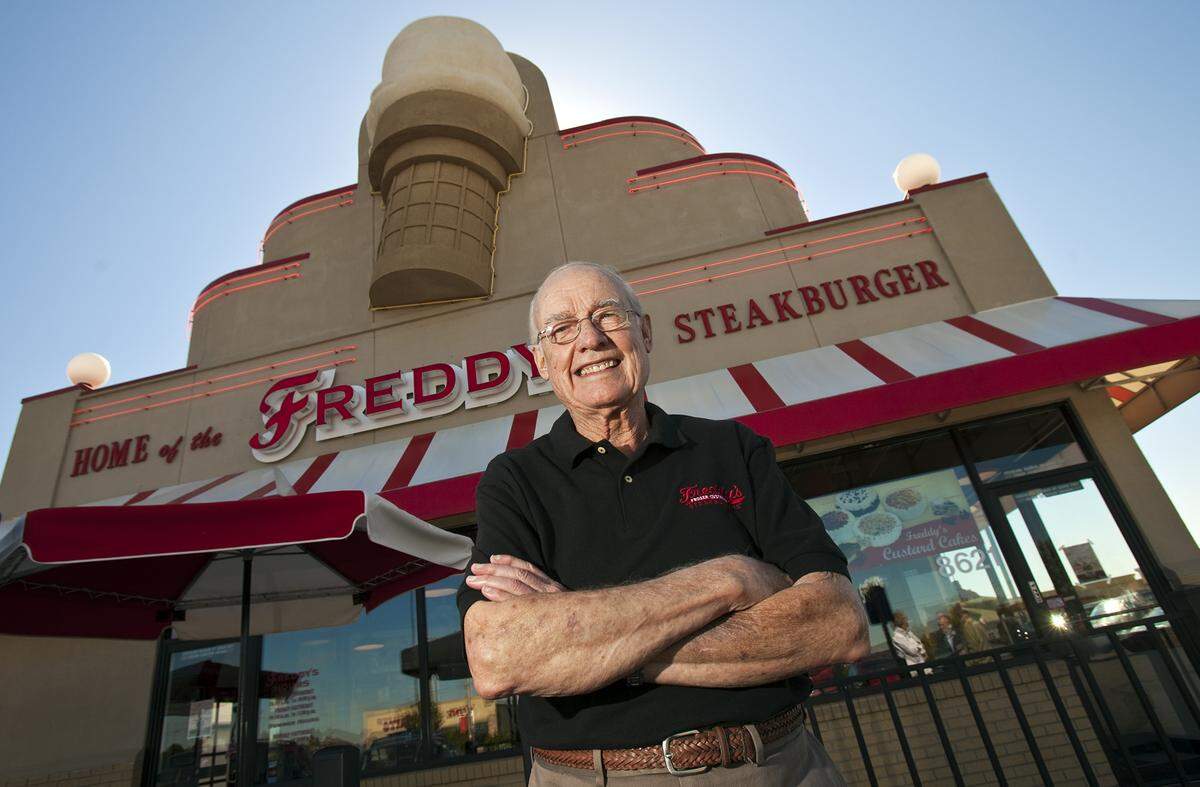 The late Freddy Simon was the namesake of the Freddy’s chain, which opened its first restaurant on Wichita’s west side.