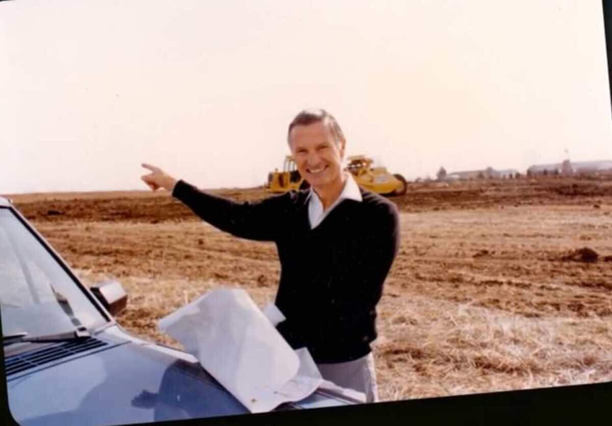 Ronald “Roe” Messner poses for a photo while doing work at the Terradyne golf course in Andover.