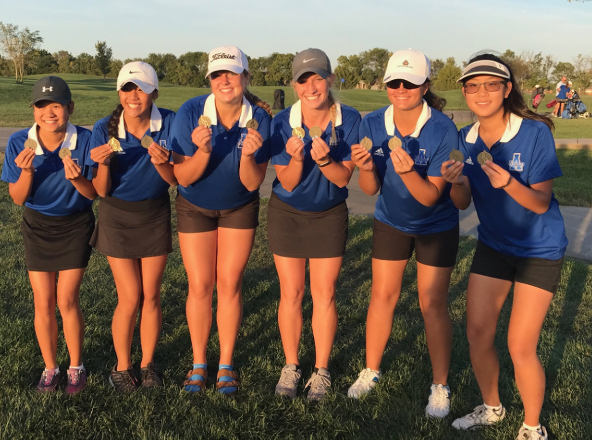 Andover placed first in the Eagle's girls golf rankings from the 2017-18 school year.