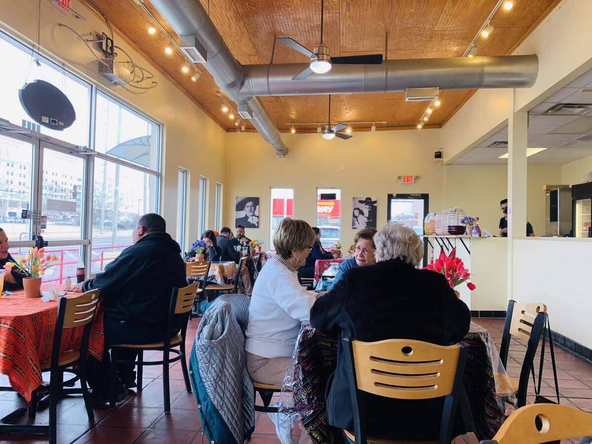 The former Poblano Mexican Grill on East Harry has a new tenant: Taqueria La Chona.