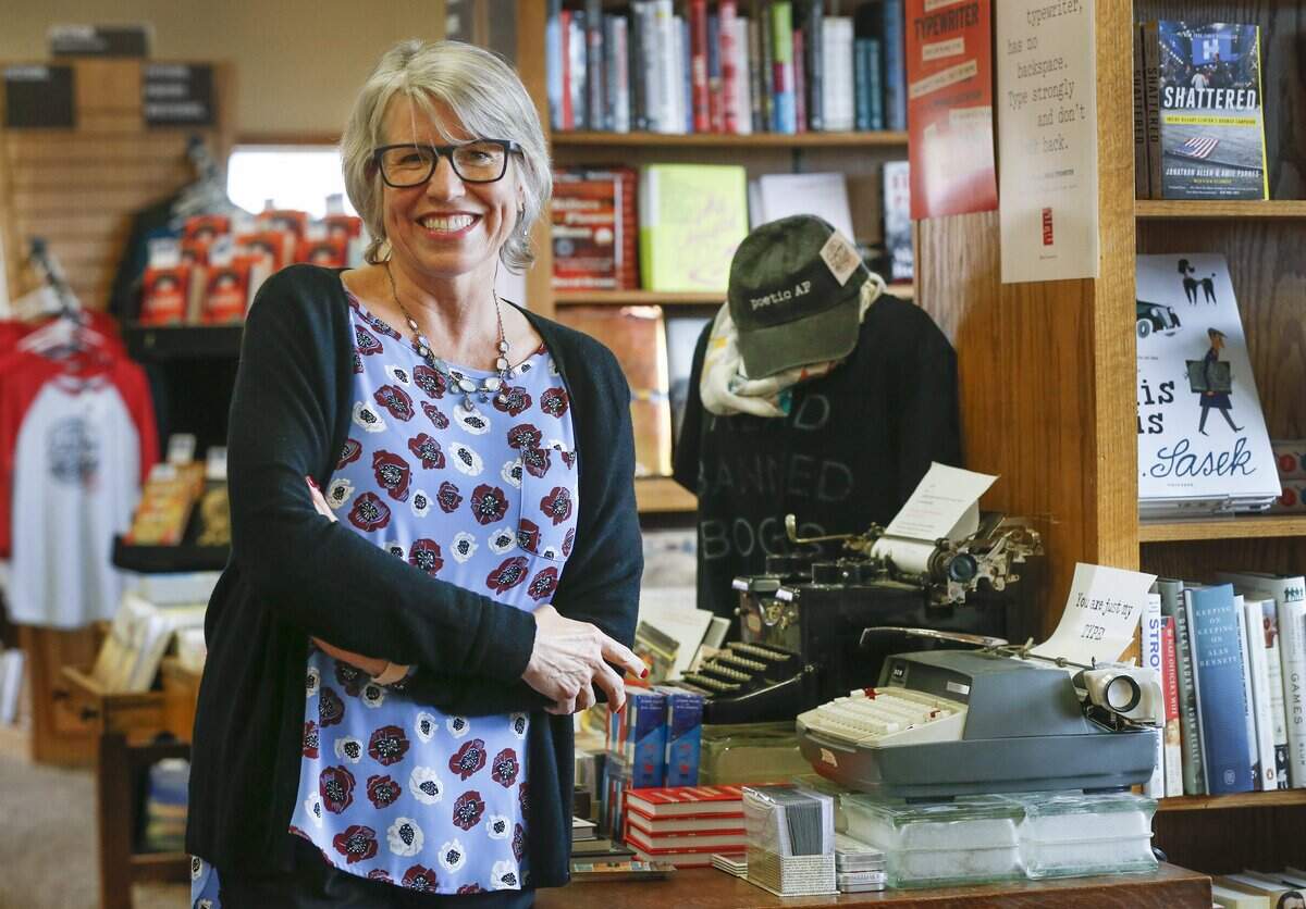 Watermark Books owner Sarah Bagby just performed a little remodel on her bookstore’s popular cafe.