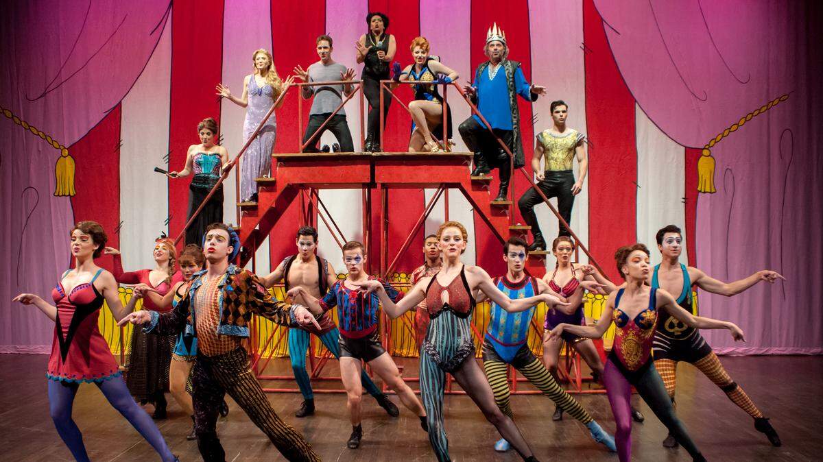 There’s “Magic to Do” as the company of “Pippin” performs Al Blackstone’s colorful choreography. MTW’s cirque-inspired production plays July 25-29 at Century II.