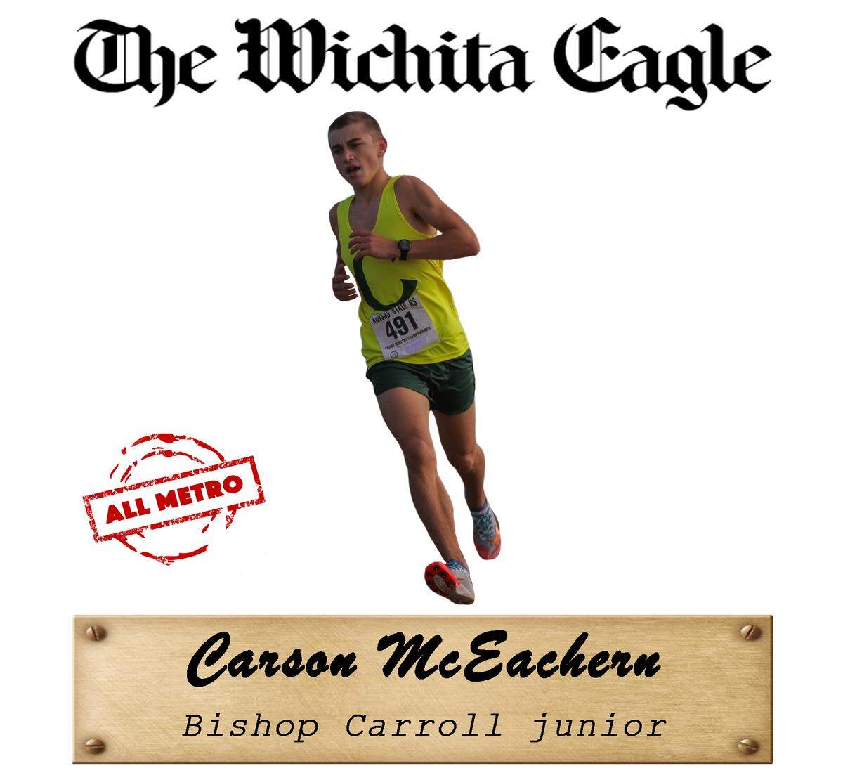 Bishop Carroll junior Carson McEachern