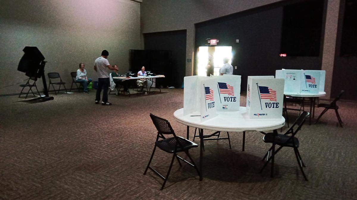 It was a slow day for voters and poll workers, but there are some bright spots in our first presidential primary in 32 years.