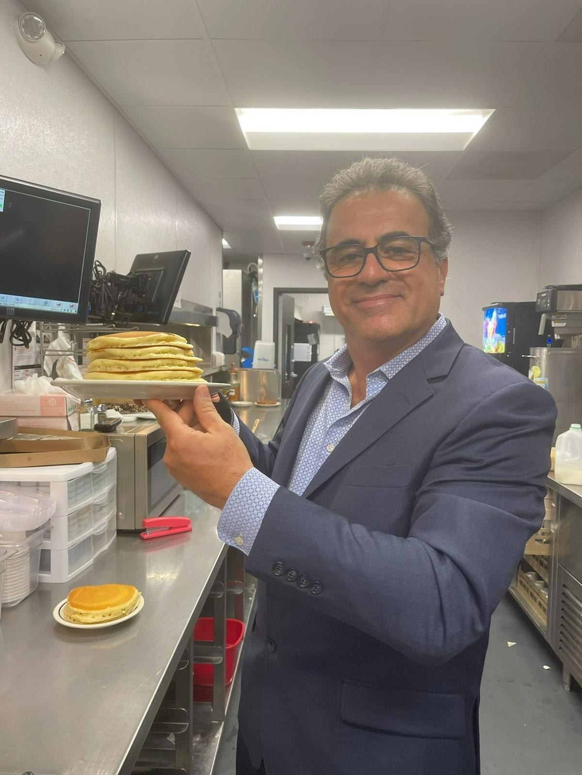 Restaurateur Ali Issa said he’s “excited to be the new kid on the block again” as he prepares to move his IHOP near Maple and Ridge Road.