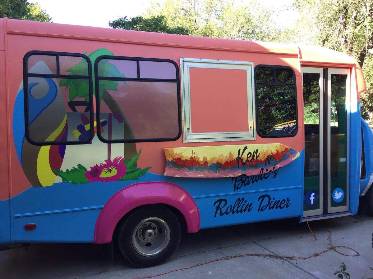 Kelly Ake and Barb Taber started their food truck, Ken N Barbie’z Rolling Diner, in a custom-built truck in 2017.