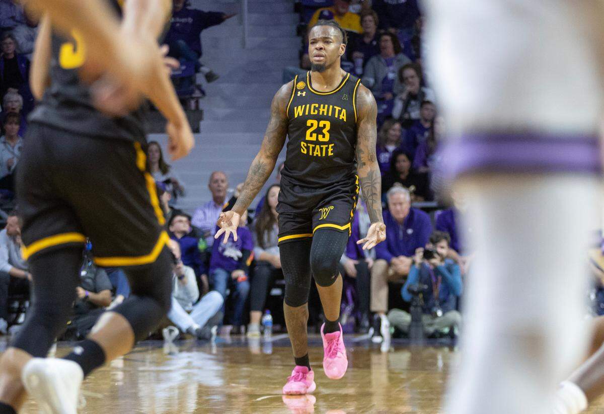 Gus Okafor was stuck in the Denver airport for more than 30 hours, causing him to miss practice ahead of Wichita State’s Wednesday game at UCF.