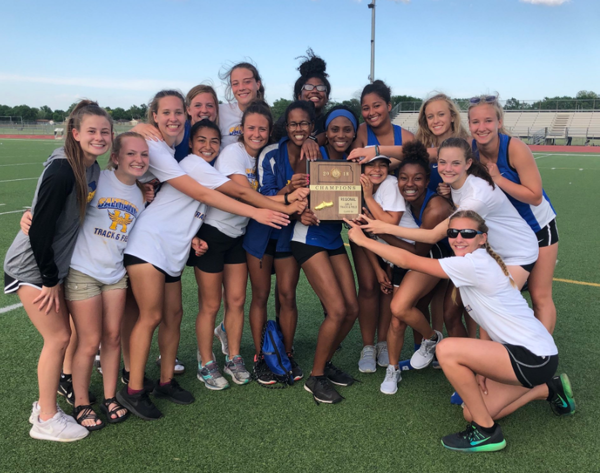 Hutchinson girls track and field team