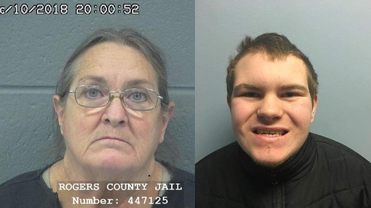 Janie L. Gill was arrested on suspicion of child neglect after a person was found near a rest stop in Beaumont.