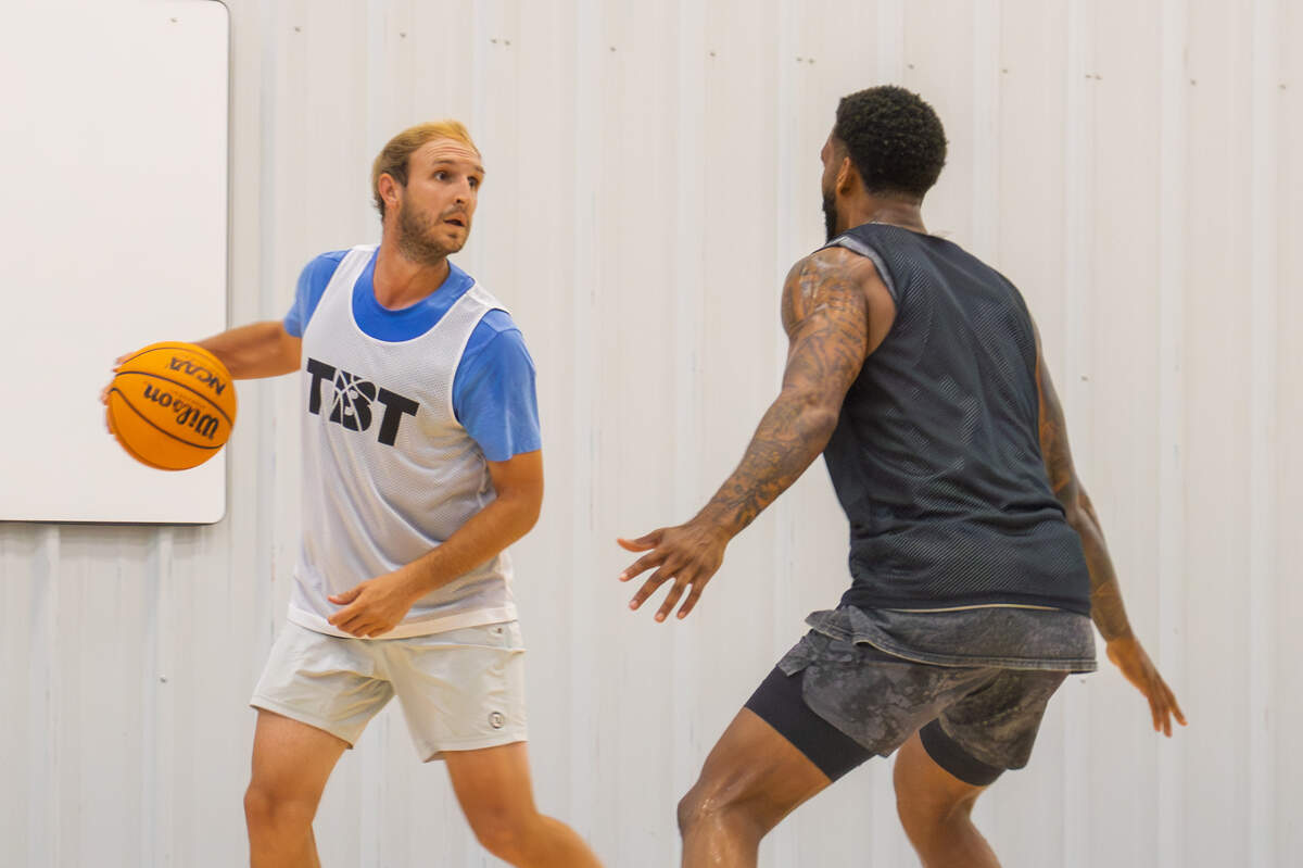 Conner Frankamp is back for another run with the AfterShocks at Koch Arena this weekend.