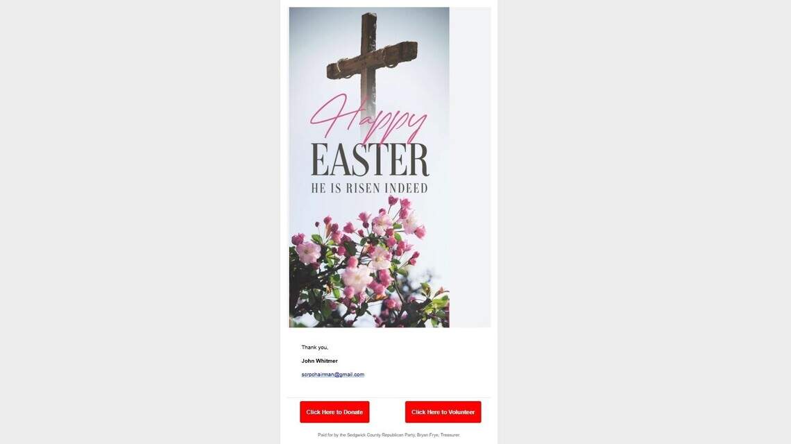 How Trump and the Sedgwick County GOP tried to steal Easter | Opinion