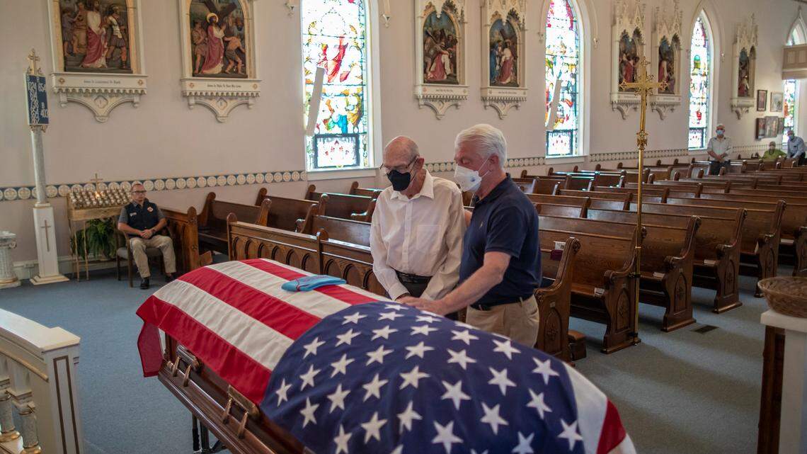 Kapaun’s homecoming to Pilsen, Kansas, is a somber reunion with community, fellow POW