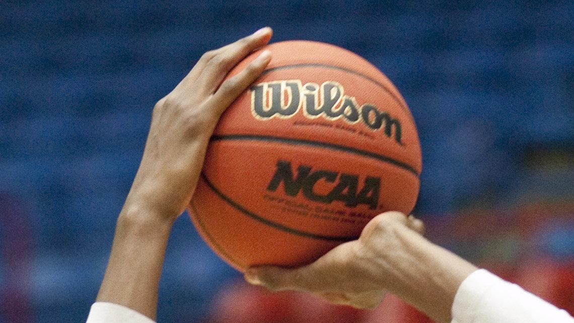 Kansas State's Jordan Henriquez shoots during practice at last season's NCAA Tournament.