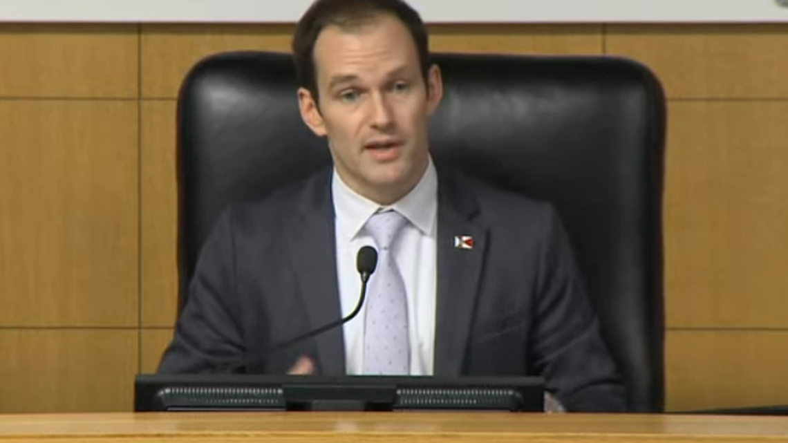 Mayor Brandon Whipple led the effort to approve the grant application to the U.S. Department of Housing and Urban Development for a campus with a homeless shelter, affordable housing units and a social services hub.