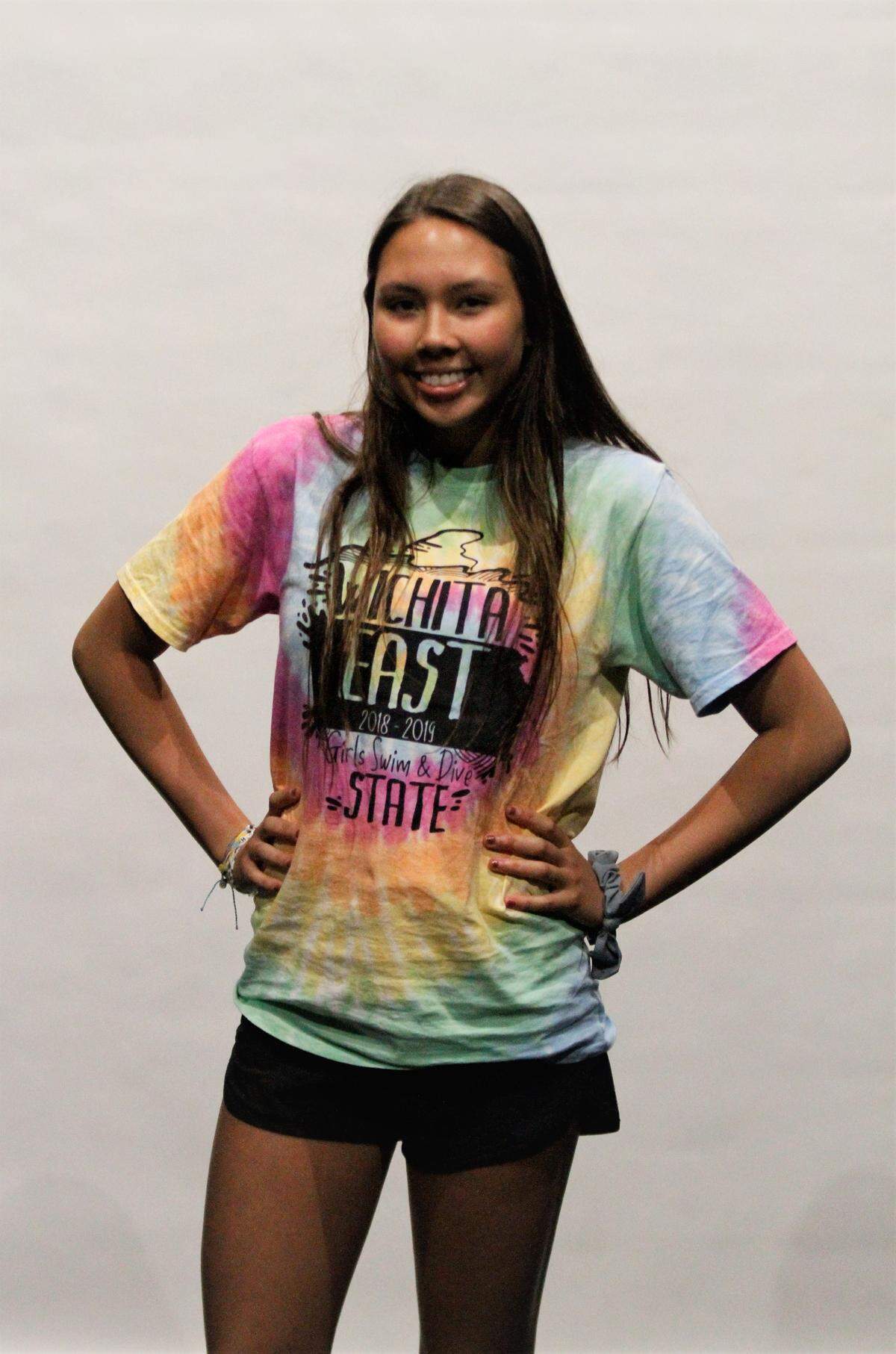 2019 All-Metro Girls Swimming selection, 500-yard freestyle, Wichita East’s Ariana Dirkzwager