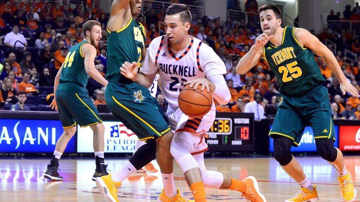 Zach Thomas, a 2018 Bucknell graduate who was the Patriot League Player of the Year that year, headlines the roster for the Ex-Pats, who play the AfterShocks on Friday.