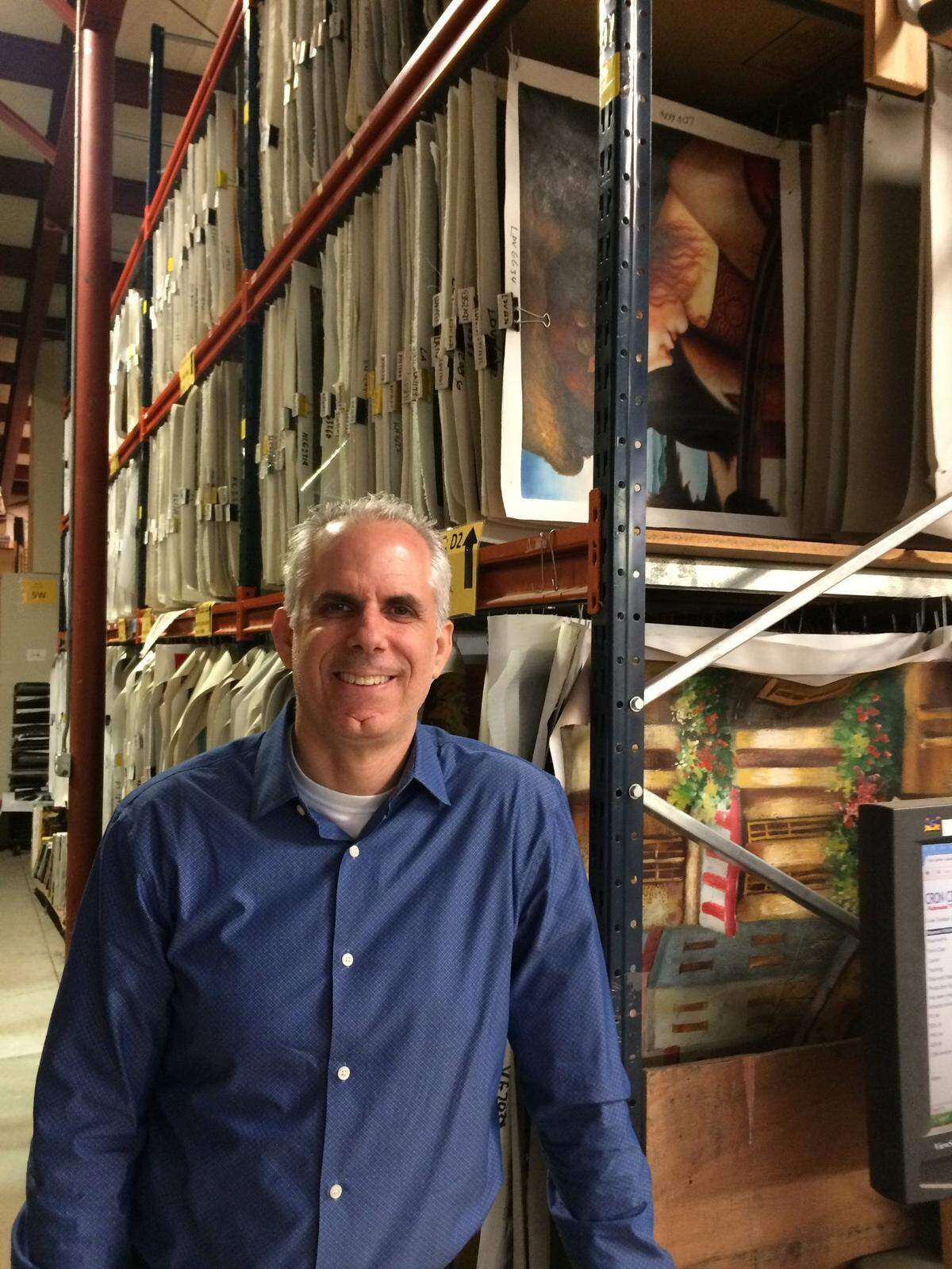 David Sasson, shown in a 2018 file photo, had a lot of success with his e-commerce company OverstockArt.com. However, a confluence of a number of things has caused him to file Chapter 7 bankruptcy this month.
