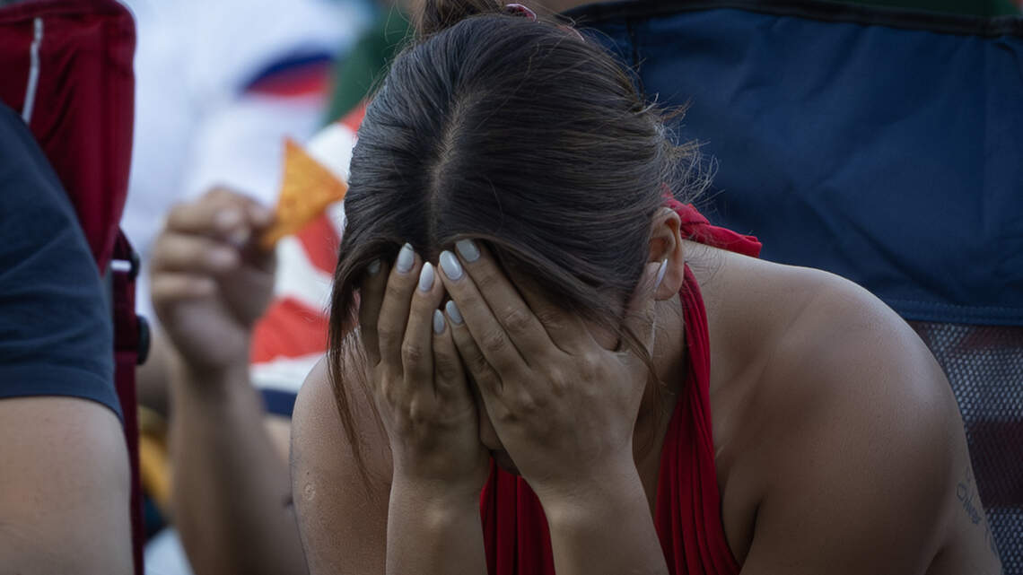 Photos: Wichita soccer fans heartbroken as US team falls to Belgium in World Cup