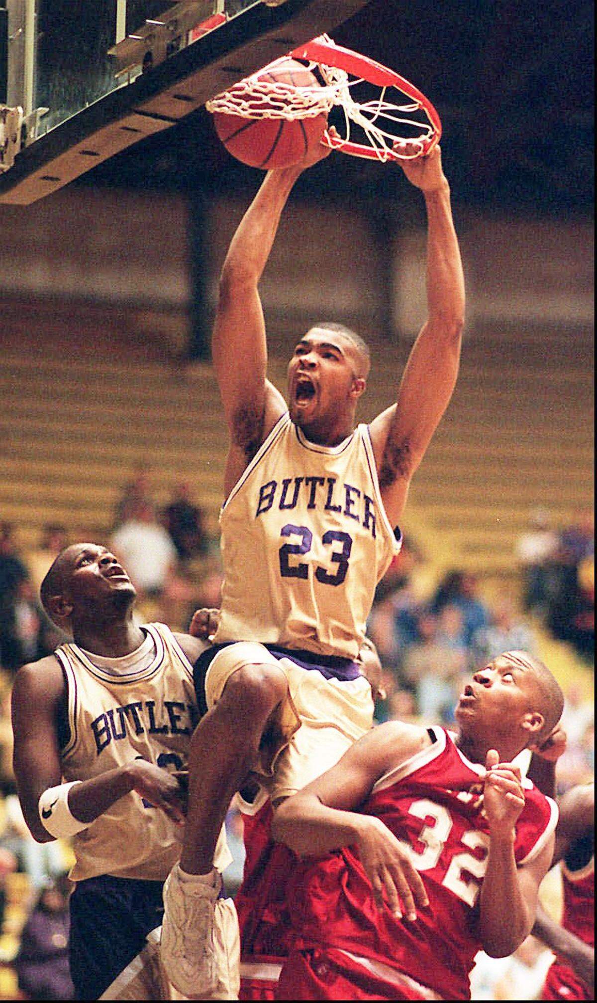 Robert Lolar played for Butler Community College in the 1990s. This photo was taken in 1997.