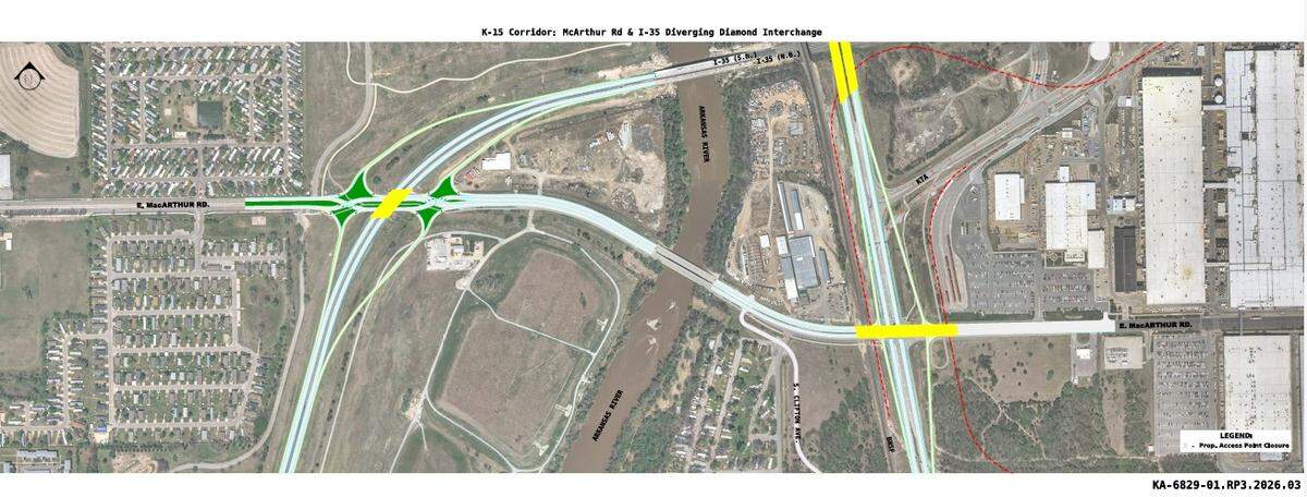 A look at some of the recommendations for K-15, including a new interchange at K-15 and MacArthur.