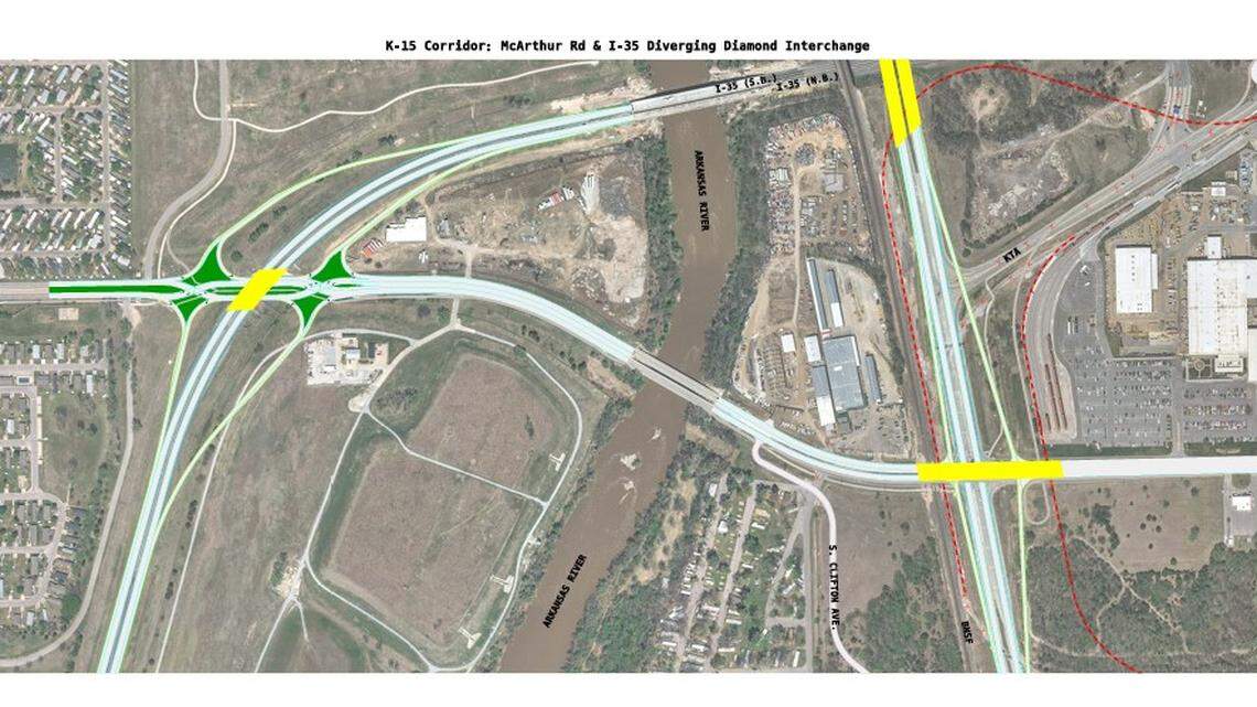 New interchanges, stoplight changes considered for K-15 between Derby, Wichita