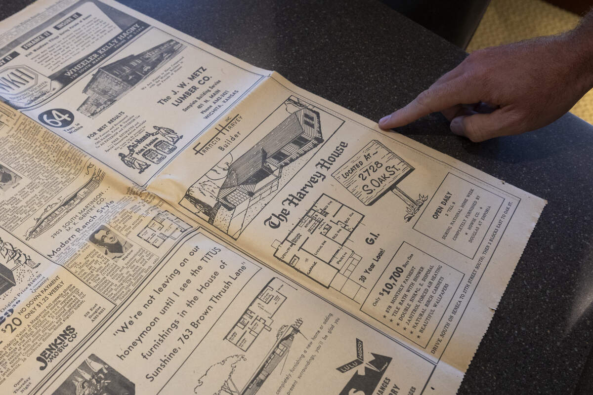 The Parade of Homes featured in a 1955 Wichita Beacon housed at the WABA documents the long history of family builders driving the market here.