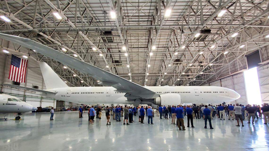 Wichita State’s aviation research center gets Boeing plane to convert, overhaul