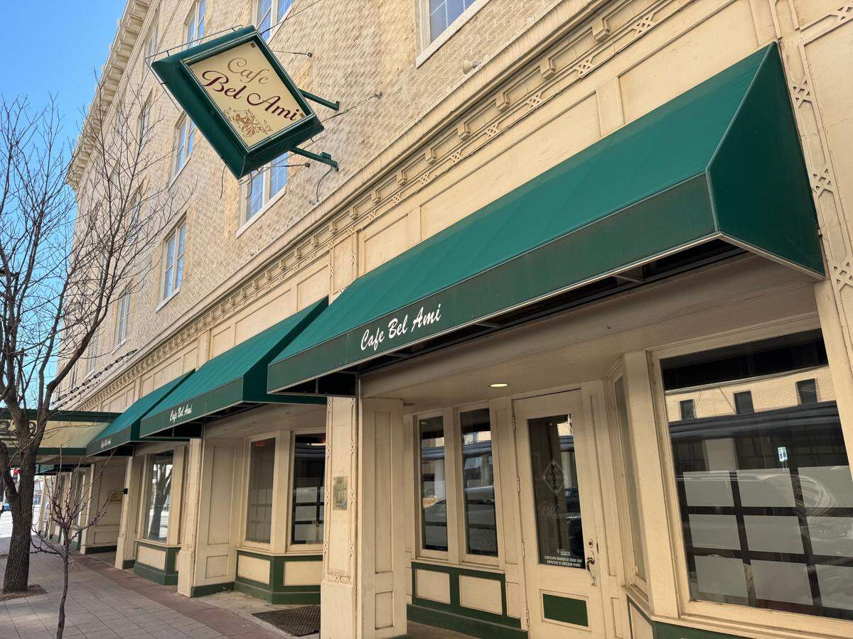 Cafe Bel Ami has been closed since May, but its owner still hopes to reopen it elsewhere.