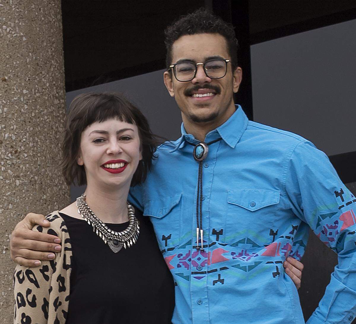 Designs submitted by Wichita artists Meghan and Juanta Wolfe were chosen to adorn the 2020 Wichita Riverfest posters and buttons.