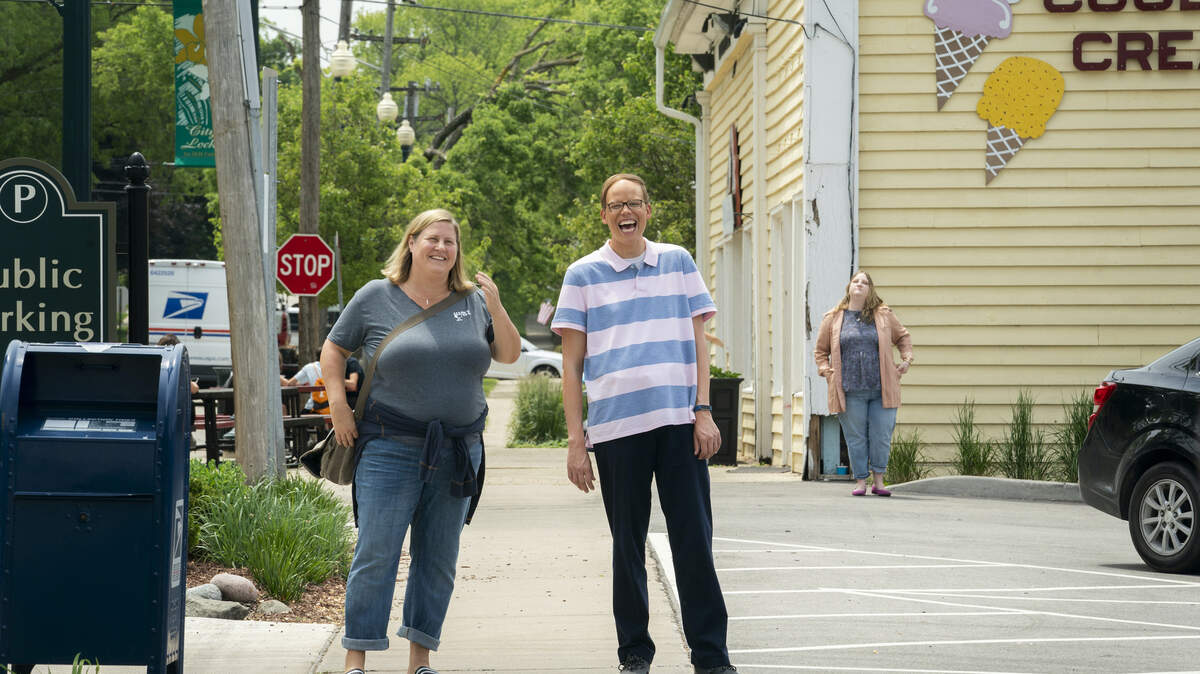 Bridget Everett and Jeff Hiller star in the new HBO show “Somebody Somewhere.”