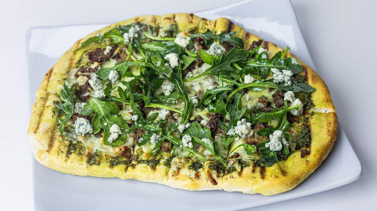 If you like grilled steak and gorgonzola, this dish at the new Eat at the Wichita Art Museum may be for you. Flatbread will be one of Blue Moon Caterers’ signature dishes at the restaurant.