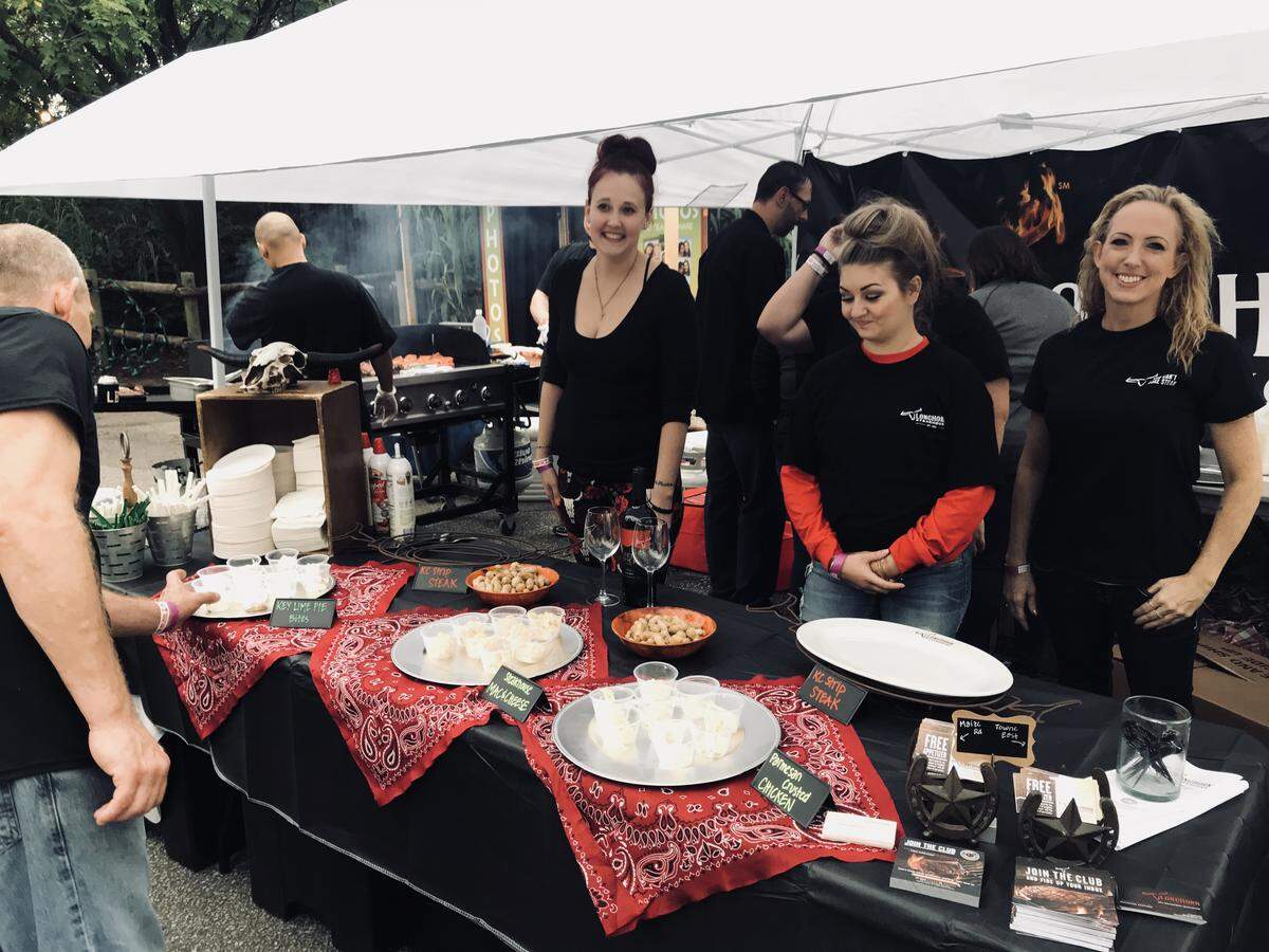 Longhorn Steakhouse was among the restaurants passing out food samples at last year’s Zoobilee.