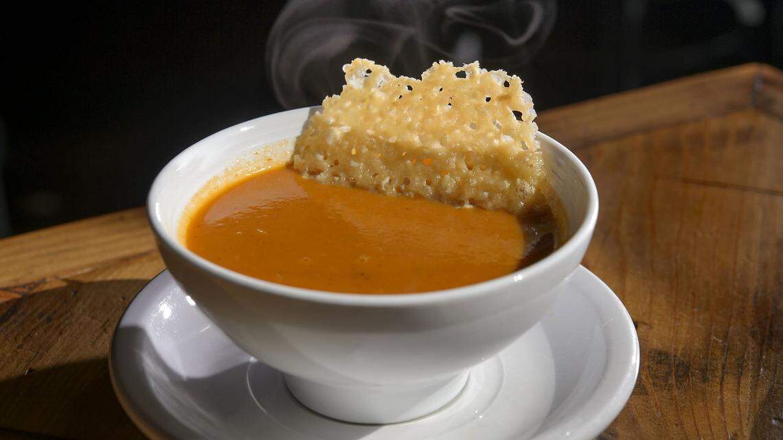 Roasted Tomato Soup makes for a perfect fall meal.