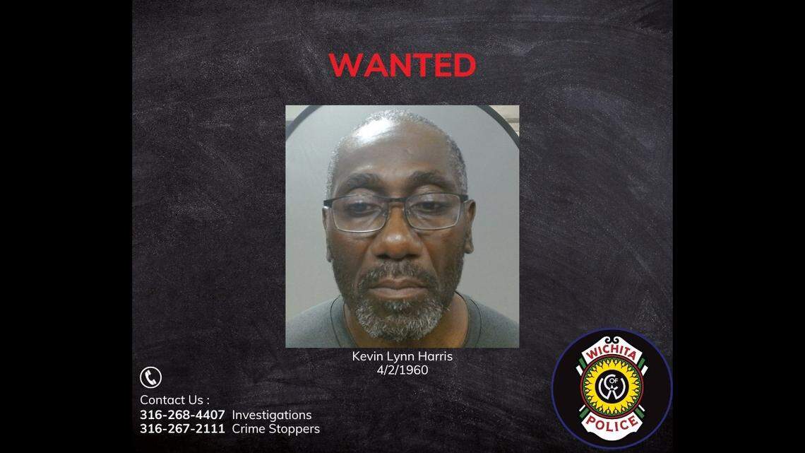 Wichita police are asking for help finding 64-year-old Kevin Harris, who they say cut his ankle monitor and didn’t show up for his sentencing in a fatal shooting.
