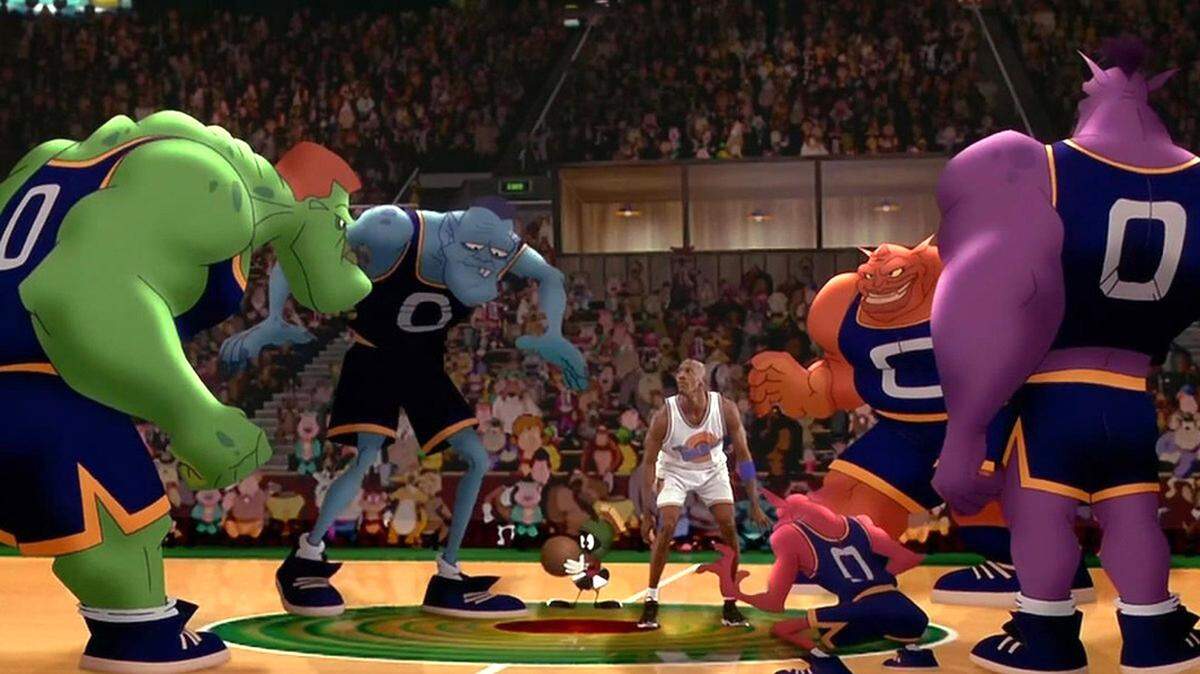 “Space Jam” is showing in Andover’s free movies in the park series.