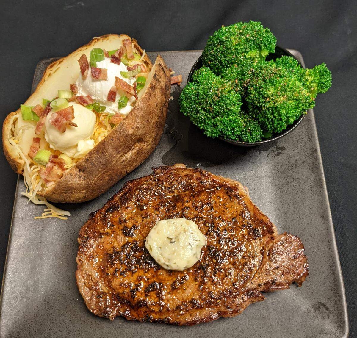 Steaks from Yoder Meats will be on the menu at The Sandbox in Derby.